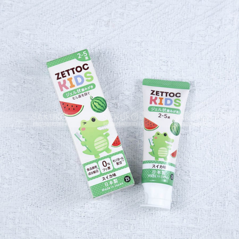 ZETTOC- Kem đánh răng trẻ em hương dưa hấu (70g)