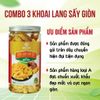 Combo 3 Khoai lang vàng sấy giòn 250g