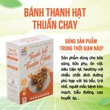  Combo 3 hộp Bánh thanh hạt thuần chay 200g 