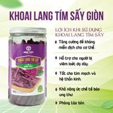  Combo 3 hộp Khoai lang tím sấy giòn 250g 