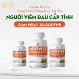  Combo hỗ trợ kháng viêm, chống oxy hóa cho người Viêm đau cấp tính. 