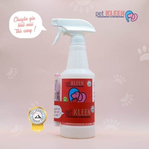  Bộ vi sinh khử mùi thú cưng Pet Kleen 