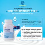  KGK Colostrum Milk Viên nhai sữa non Colostrum miễn dịch khoẻ - tiêu hoá tốt 