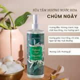  Gel sữa tắm spana perfumed herb body wash - Sữa tắm hương hoa thảo mộc spana 