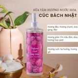  Gel sữa tắm spana perfumed herb body wash - Sữa tắm hương hoa thảo mộc spana 