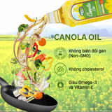 Dầu Ăn Hạt Cải Renso Canada 1L ,Tốt Cho Tim Mạch, Lành Mạnh, Tốt Cho sức khỏe, Dầu hoa cải, dầu cải