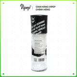 Muối Trắng Himalaya Vipep Nguyên Hạt Cối Xay Hũ Thủy Tinh 120g - Gia vị Vipep