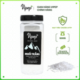 Muối Trắng Hymalaya Vipep Nguyên Hạt Hũ Nhựa 500g - Gia vị Vipep