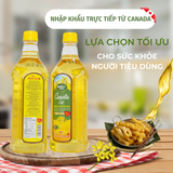 Dầu Ăn Hạt Cải Renso Canada 1L ,Tốt Cho Tim Mạch, Lành Mạnh, Tốt Cho sức khỏe, Dầu hoa cải, dầu cải
