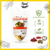 Set 5 Gói Gia Vị Nấu Lẩu Dê - Bò Tự Nhiên Vipep 115g