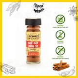 Quế Bột Farmers' Organic Vipep Hũ Thủy Tinh 40g