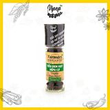Tiêu Đen Hạt Farmers' Organic Cối Xay Vipep Hũ Thủy Tinh 55g