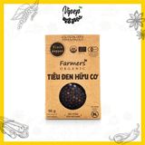 Tiêu Đen Hạt Farmers' Organic Vipep Túi Giấy 50g