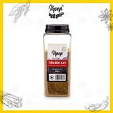 Tiêu Đen Xay Tự Nhiên Vipep Hũ Nhựa 500g
