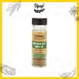 Tiêu Đen Xay Farmers' Organic Hũ Thủy Tinh Vipep 50g