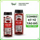 Combo Táo đỏ Tân Cương và Kỷ Tử Ninh Hạ tốt cho sức khỏe - Gia Vị Vipep
