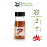 Combo cay nồng bùng vị Tiêu đen xay 50g, Gừng bột, Riềng bột, Ớt cánh 40g, Ớt bột 45g - Gia vị Vipep