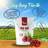 Táo Đỏ Tân Cương Tự Nhiên Vipep Túi 280g, dùng hầm, nấu, chế biến món ăn - Gia vị Vipep