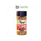 Combo Gia vị Vipep nấu ăn tự nhiên Tỏi bột, Hành Bột, Gia vị nướng BBQ 50g, Muối hồng tiêu chanh 70g