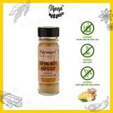 Combo Gia vị hữu cơ Vipep Farmer' Organic Nghệ bột 40g, Gừng bột 40g, Tiêu đen xay 50g