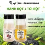 Gia vị Hành bột, Tỏi bột ăn dặm cho bé hương vị tự nhiên, dạng bột mịn tiện lợi - Gia vị Vipep