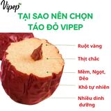 Táo Đỏ Tân Cương Tự Nhiên Vipep Túi 280g, dùng hầm, nấu, chế biến món ăn - Gia vị Vipep