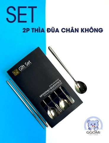  SET 2P Thìa Đũa Chân Không 