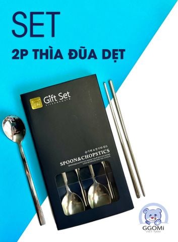  SET 2P THÌA ĐŨA DẸT 