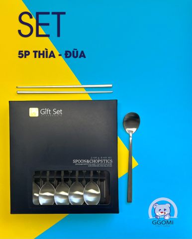  SET 5P Thìa Đũa Cao Cấp 