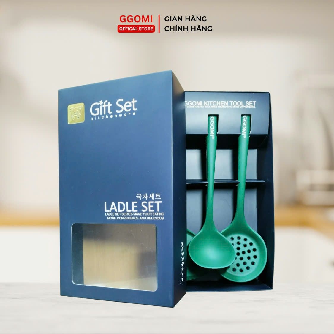 MK558 - Bộ muỗng vá xẻng silicone GGOMI