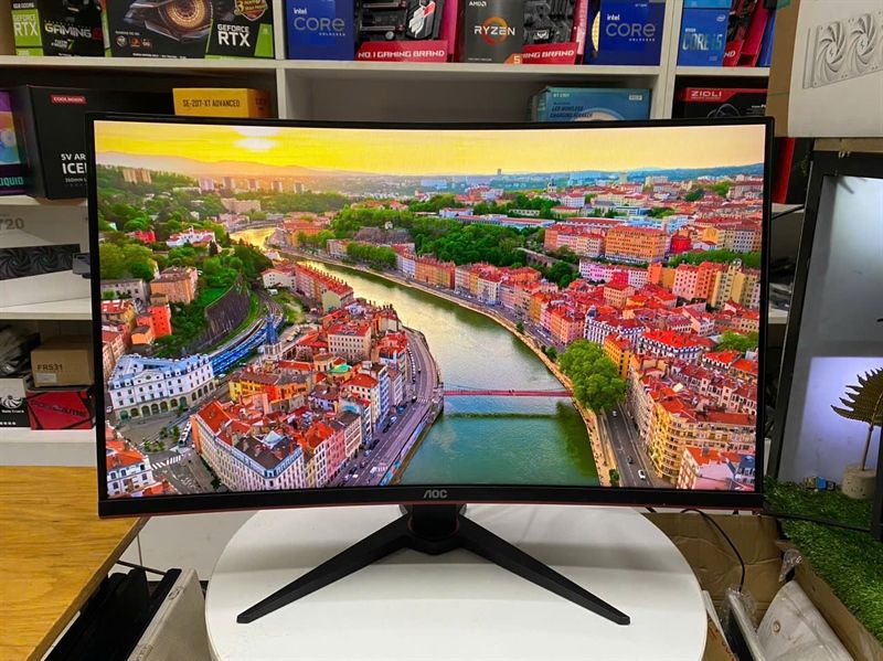 Màn Hình Máy Tính LCD AOC 32inch Cong C32G1 Full HD Gaming 144Hz 2ND