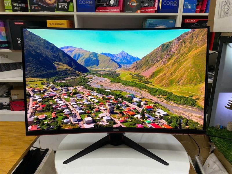 Màn Hình Máy Tính LCD AOC 32inch Cong C32G1 Full HD Gaming 144Hz 2ND