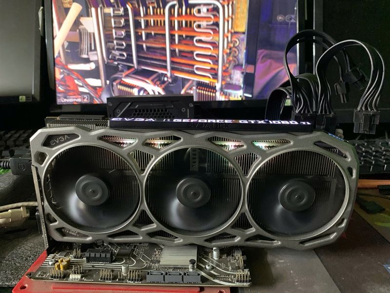 Card Màn Hình Ndvia VGA EVGA GTX 1080Ti-11GB 2ND