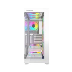 Thùng máy Case Centaur NOVA Trắng, Không Fan (ATX/Mid Tower/Màu Trắng) Mới