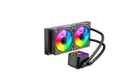 Tản nhiệt nước Coolmoon Glacier 240 ARGB - Đen Mới