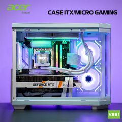 VỎ CASE ACER V951 M-ATX GAMING - WHITE Mới