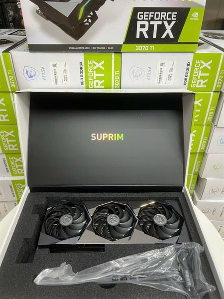 Card Màn Hình VGA MSI Suprim X RTX 3070Ti-8GB 2ND