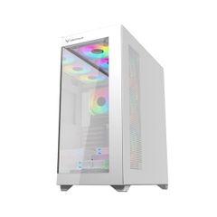 Thùng máy Case Centaur NOVA Trắng, Không Fan (ATX/Mid Tower/Màu Trắng) Mới