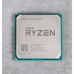 CPU AMD Ryzen 5 1600 (3.2GHz Up to 3.6GHz, AM4, 6 Cores 12 Threads) 2ND