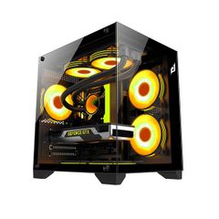 Thùng Case Edra ECS1503 Đen ( Matx, Case Bể Cá) Mới