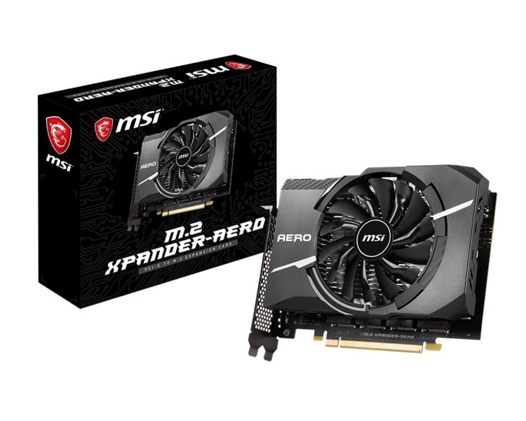 Card Chuyển Đổi M.2 Msi Xpander-Aero Gen4 (4 CỔNG) Mới