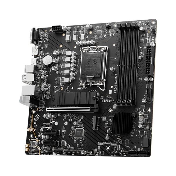 Mainboard MSI PRO B760M-P Intel B760, Socket 1700, mATX, 4 khe DDR5 Mới
