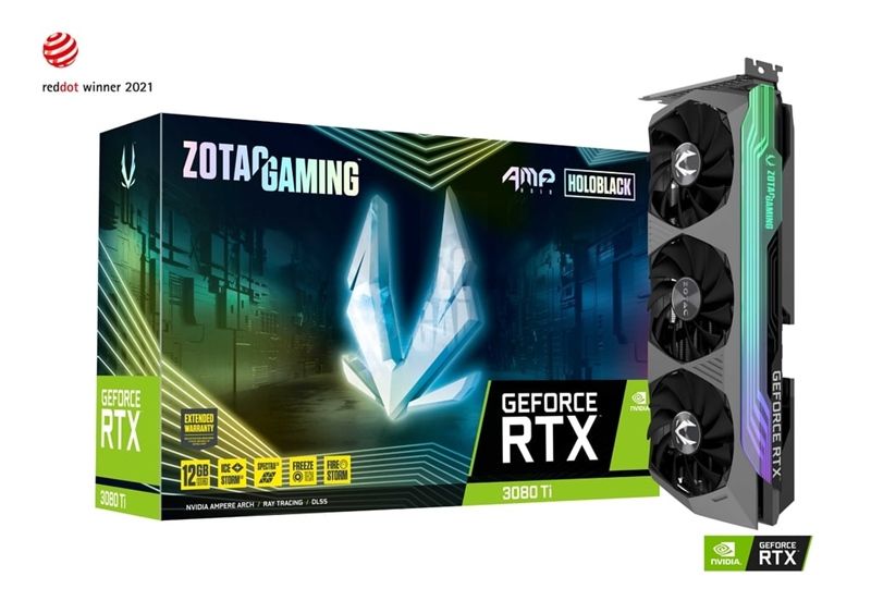 Card Màn Hình VGA ZOTAC GAMING AMP Holo RTX 3080Ti-12GB 2ND