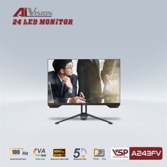 Màn hình máy tính LCD AIVISION A243FV | 23.8 inch, Full HD, VA, 100hz, 5ms, phẳng BH 01/2027 2ND