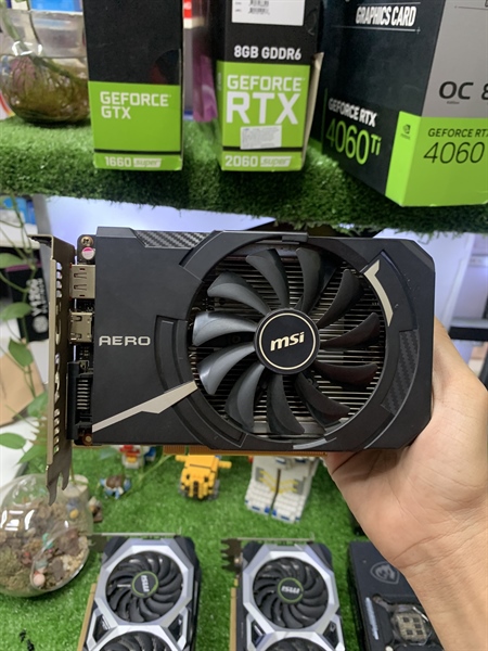 Card Màn Hình VGA MSI GTX 1060-3GB Aero 1FAN 2ND