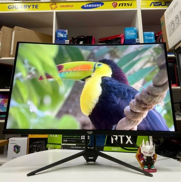 Màn Hình Máy Tính LCD VSP 24ich Cong VL24 75Hz BH 2ND