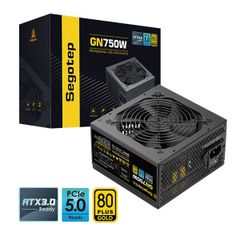 Nguồn PSU SEGOTEP GN750W - 750W - 80 Plus Gold - ATX3.0+PCIE 5.0 - Non Modular Mới