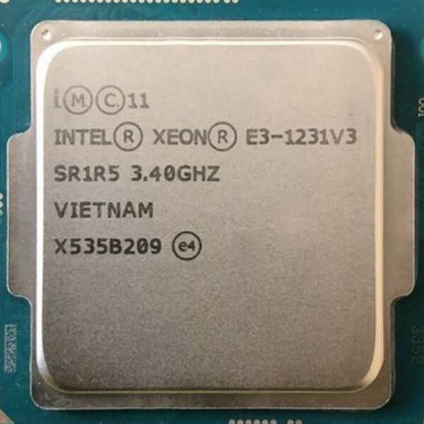 CPU Xeon E3 1231V3