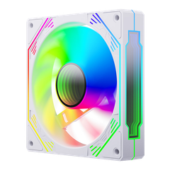 FAN MAGIC SNOWMAN F-120 6PIN RGB (CẮM HUB) Trắng Mới