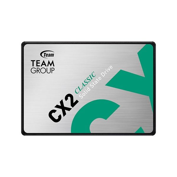 Ổ Cứng SSD TeamGroup CX2 512GB SATA3 2.5 inch (Đọc 530MB/s, Ghi 470MB/s) Mới